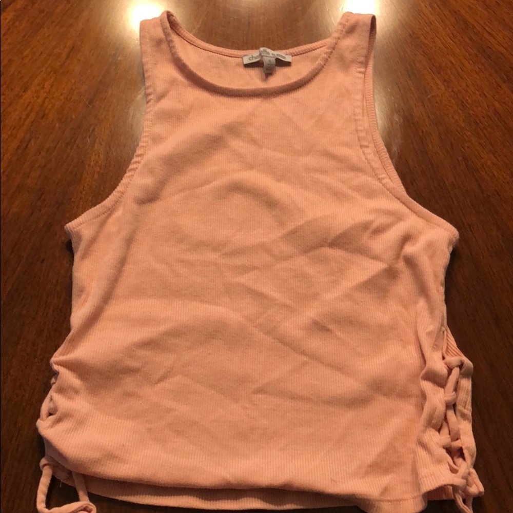 Pink tank top